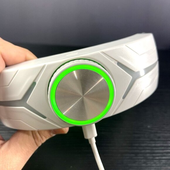 Adjustable White VR 3 Headset Head Strap with Dial Fit System & Padded Cushion f - Picture 4 of 4